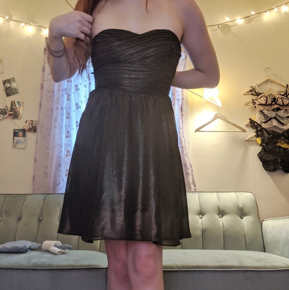 Strapless black kimchi Blue